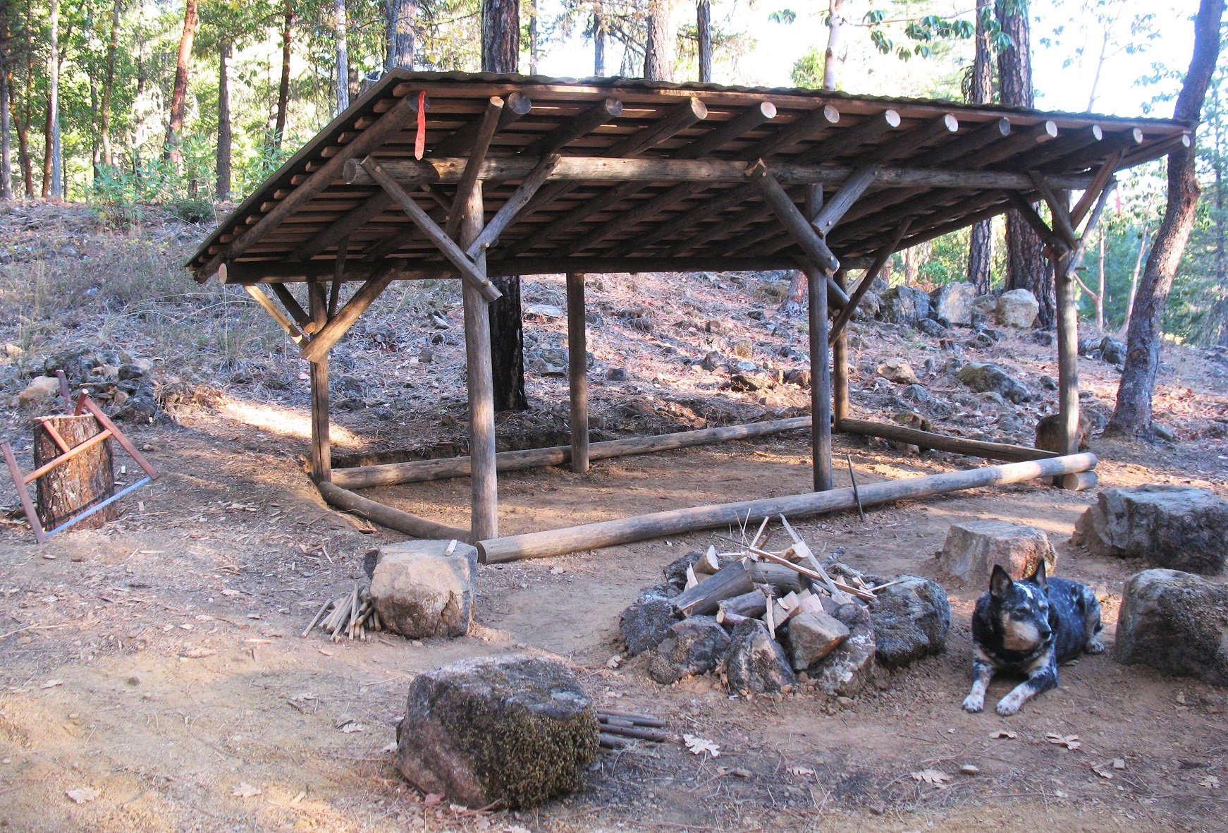 Bush Craft Shelter