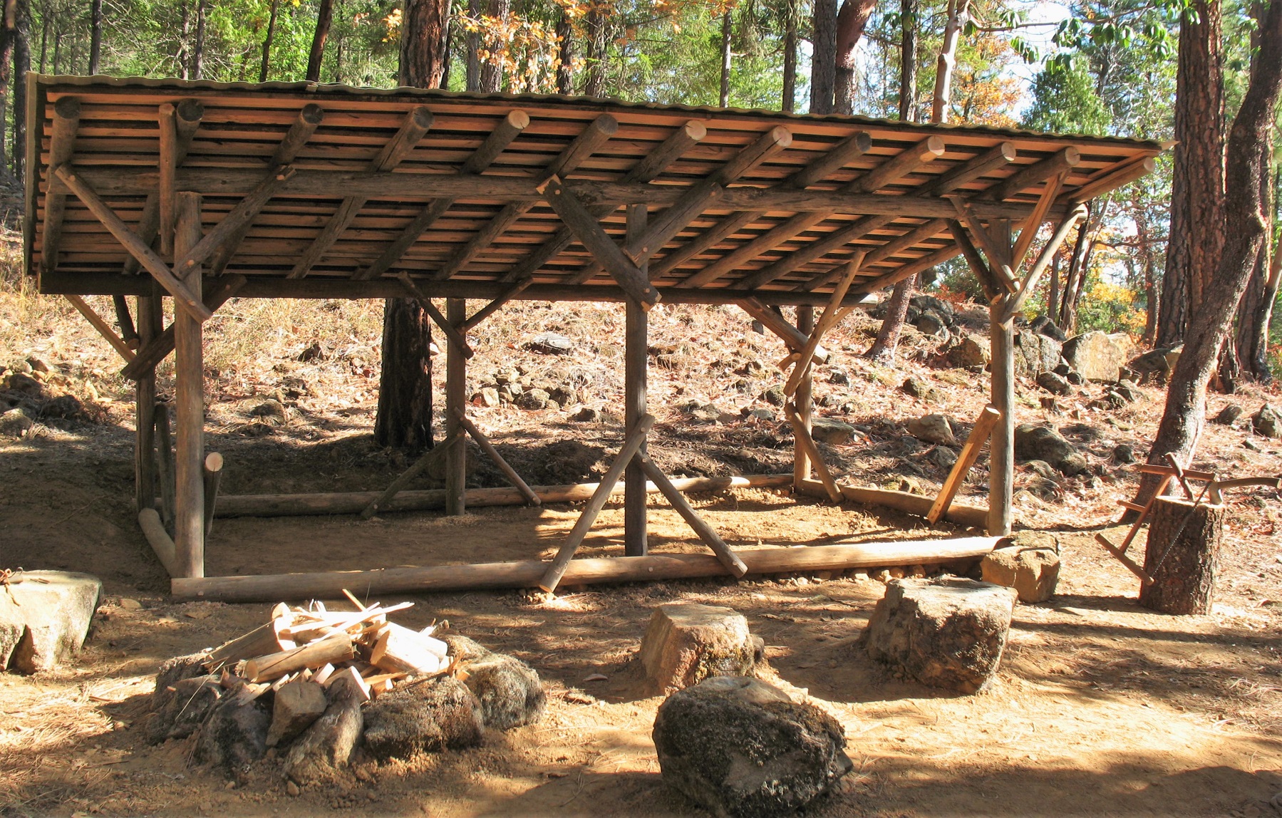 Bush Craft Shelter