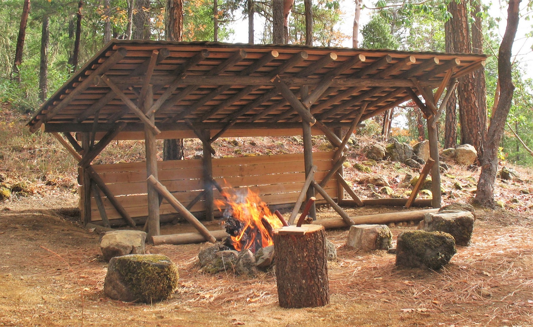 Bush Craft Shelter