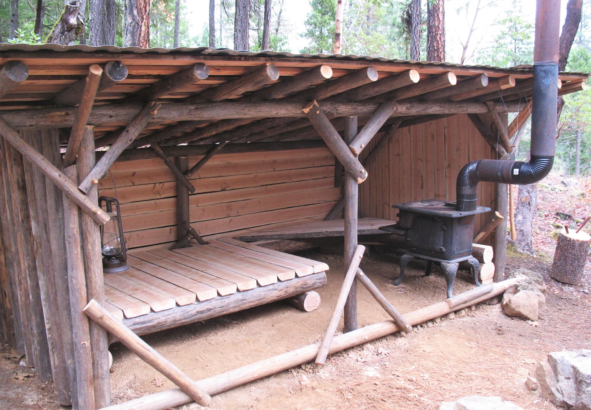 Bushcraft Shelter