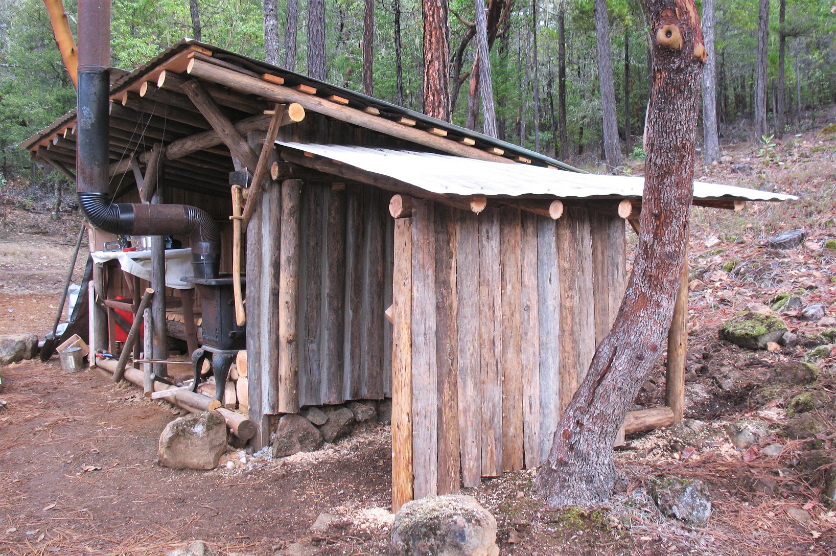 Bush Craft Shelter