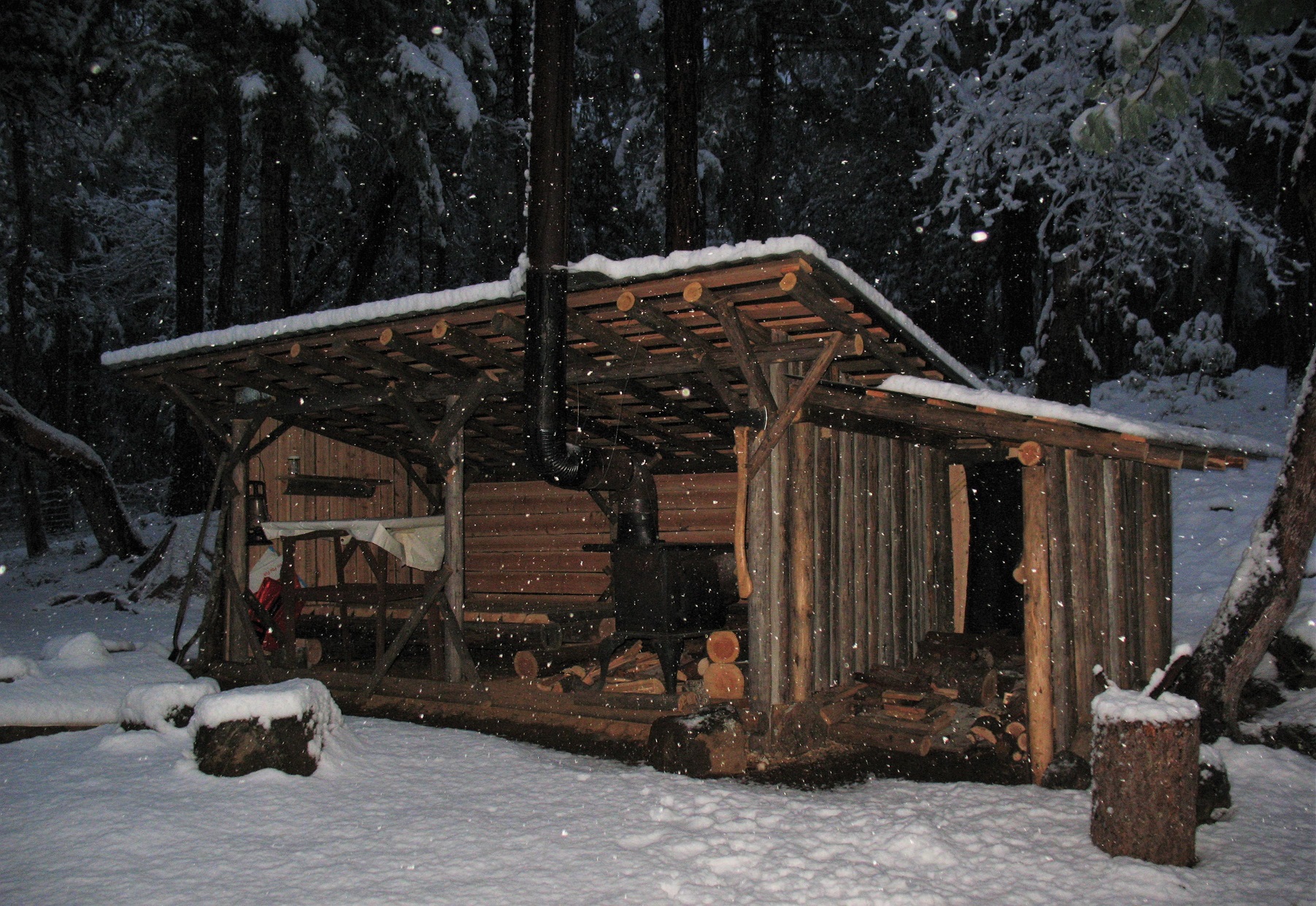 Bushcraft Shelter